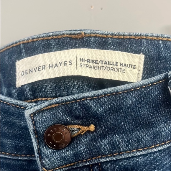 Denver Hayes Blue Relaxed Jeans with Classic Indigo Wash - Picture 2 of 4